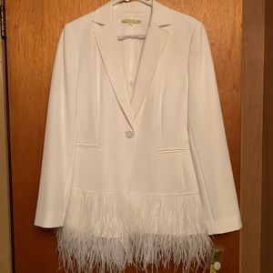 Gianni Bini White Blazer